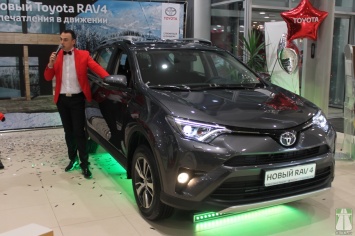 В Санкт-Петербурге презентовали Toyota RAV4