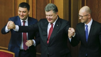 Заявление Порошенко-Яценюка-Гройсмана: Смена премьер-министра на данный момент неактуальна