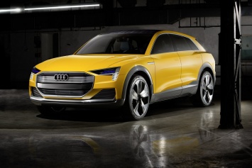 Водородный концепт Audi h-tron показался в Детройте