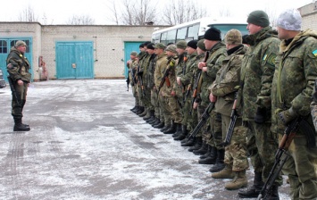 Бойцы волынской роты спецназа "Свитязь" отправились в зону АТО