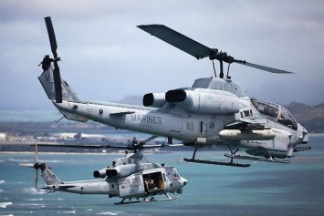 Вблизи Гавайев столкнулиись два американских военных вертолета