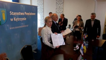 «Будем дружить домами»: Жовтневый район Николаевщины и Кентшинский район Польши подписали Протокол о намерениях