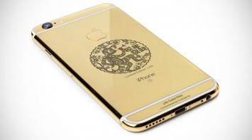 Британцы выпустили золотой iPhone 6s в честь китайского Нового года