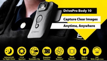 Нагрудная камера Transcend DrivePro Body 10