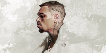 Американский R&B исполнитель Крис Браун выбрал рисунок одесситки в качестве иллюстрации своего альбома