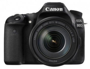 Canon анонсировала камеру EOS 80D и объектив EF-S 18-135mm f/3.5-5.6 IS USM