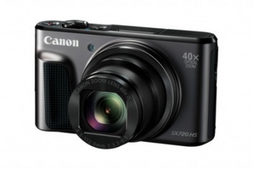 PowerShotSX720 – представлена новая камера Canon с 40-кратным зумом