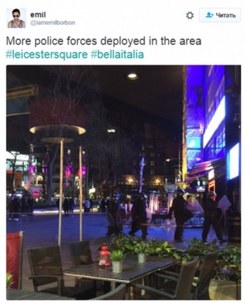 СМИ: Посетители лондонского ресторана оказались в заложниках
