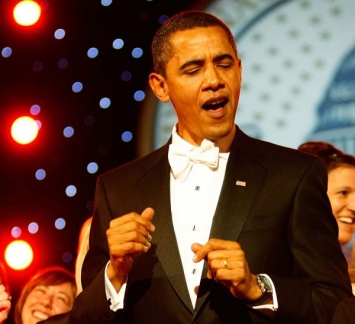 Обама спел в Белом доме на концерте в честь музыканта Рэя Чарльза