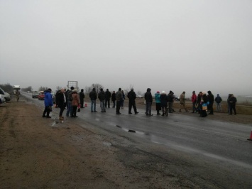 Жители села заблокировали движение на трассе «Одесса - Кучурган»