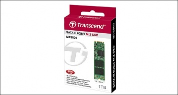 Transcend презентовала накопитель MTS800 M.2 SSD емкостью 1 Тбайт