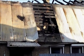 Обстрел Донецка: снаряды разрушили сельхозпостройки Старомихайловки