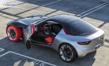 Hankook обул Opel GT Concept в красные и черные концепт-шины