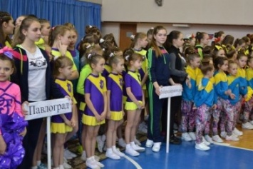 Павлоградцы завоевали звание лучшей команды на Чемпионате Украины по черлидингу