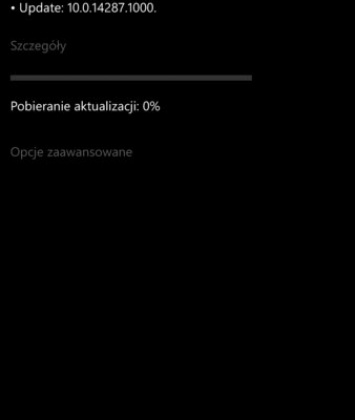 В Сети появился скриншот Windows 10 Mobile сборки 14287
