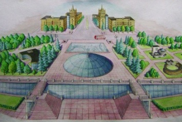 На площади Запорожской может появиться музей со стеклянным куполом, - ФОТО
