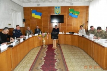Заседание Добропольского районного штаба территориальной обороны