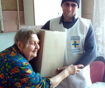 Более 25 тысяч человек в буферной зоне получили помощь от Каритас Украина