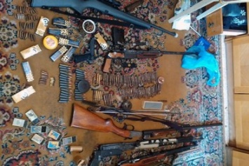 На Харьковщине "черный археолог" собрал арсенал оружия времен Второй мировой
