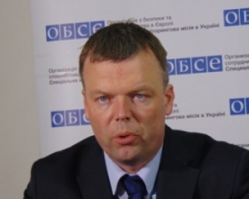 ОБСЕ: Тела убитых боевиков забирают россияне из СЦКК