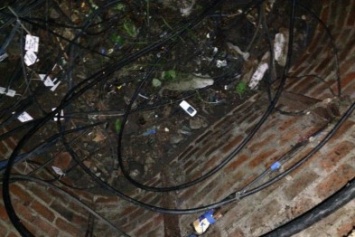 В Славянске вор кабеля лишил жителей микрорайона доступа к интернету