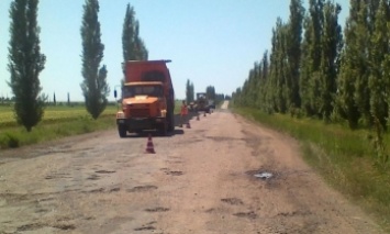 Облавтодор отчитался о ремонте дороги на Очаков