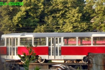 В Каменское после капремонта вернулся первый трамвай Tatra T3SU