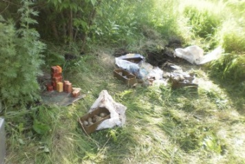 Возле Соледара правоохранители обнаружили схрон боеприпасов