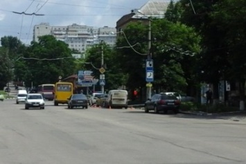 В Кировограде на незначительное ДТП вызвали полицию