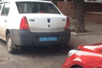 Криворожские "короли парковки" продолжают "топтать" газоны (ФОТО)