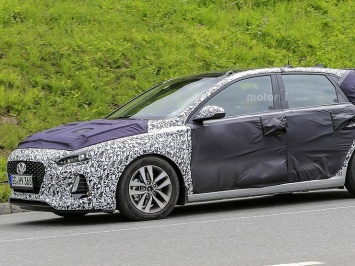 Новый Hyundai i30 замечен на дорожных тестах