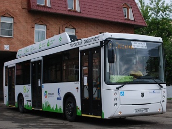 В Москве пассажиров целый месяц будут возить на электрическом автобусе