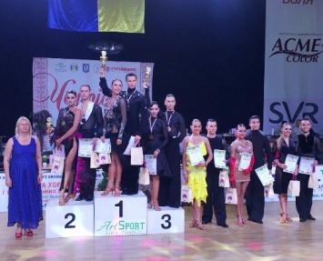 Одесситы завоевали второе место на чемпионате Украины по спортивным танцам