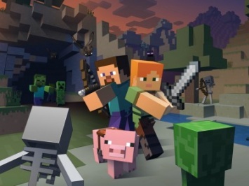 В Minecraft появился кроссплатформенный мультиплеер
