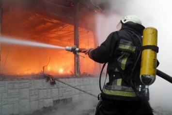 В Днепровском районе горел лицей