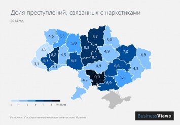 Николаевская область - "лидер" среди регионов по преступлениям, связанным с оборотом наркотиков