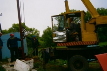 В Доброполье произвели демонтаж-монтаж насоса