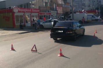 Сегодня в Кировограде автомобили сбили двух пешеходов. ФОТО