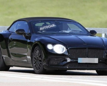 Bentley приступила к испытаниям нового кабриолета Continental GT