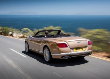 Bentley испытывает новый кабриолет Continental GT