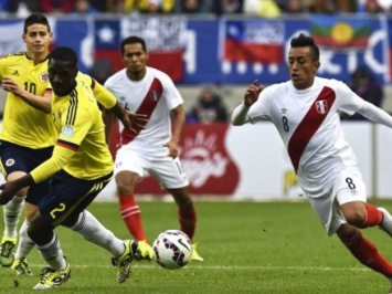 Сборная Колумбии стала вторым полуфиналистом Кубка Америки по футболу