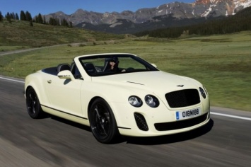Bentley начал тестировать новый кабриолет Continental GT