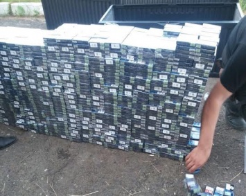 Скандал на границе: два гражданина Монголии в микроавтобусе с российскими номерами пытались провезти около 30 тысяч пачек контрабандных сигарет