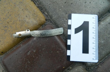Во двор кременчугского предпринимателя кинули гранату (фото)