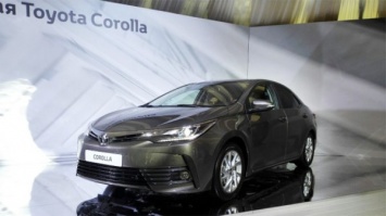В России представлена обновленная Corolla