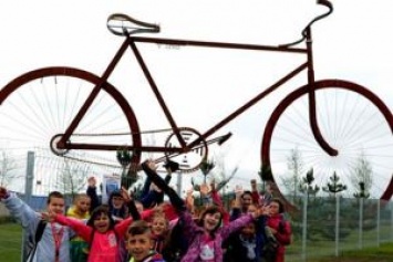Чехия обзавелась огромным велосипедом