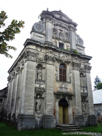 Во Львовской обл. горела церковь 1657 года постройки