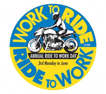 Сегодня - очередной День езды на работу на мотоцикле