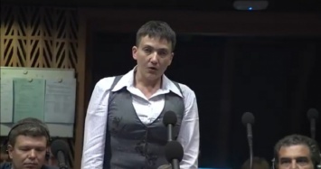 Выступая в ПАСЕ, Савченко напомнила о похищениях крымских татар