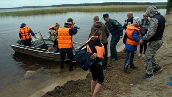 Появились первые фото с места трагедии в Карелии, где утонули школьники